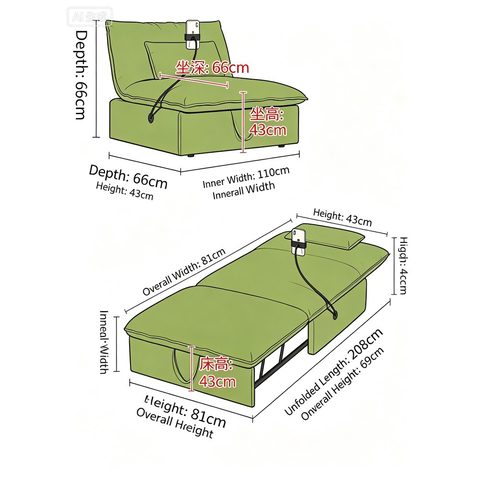 Sofa Bed VZ-1008 — Sofa Beds view 6