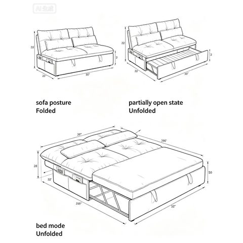 Sofa Bed VZ-1009 — Sofa Beds view 6
