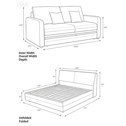 Sofa Bed VZ-1014 — Sofa Beds view 7