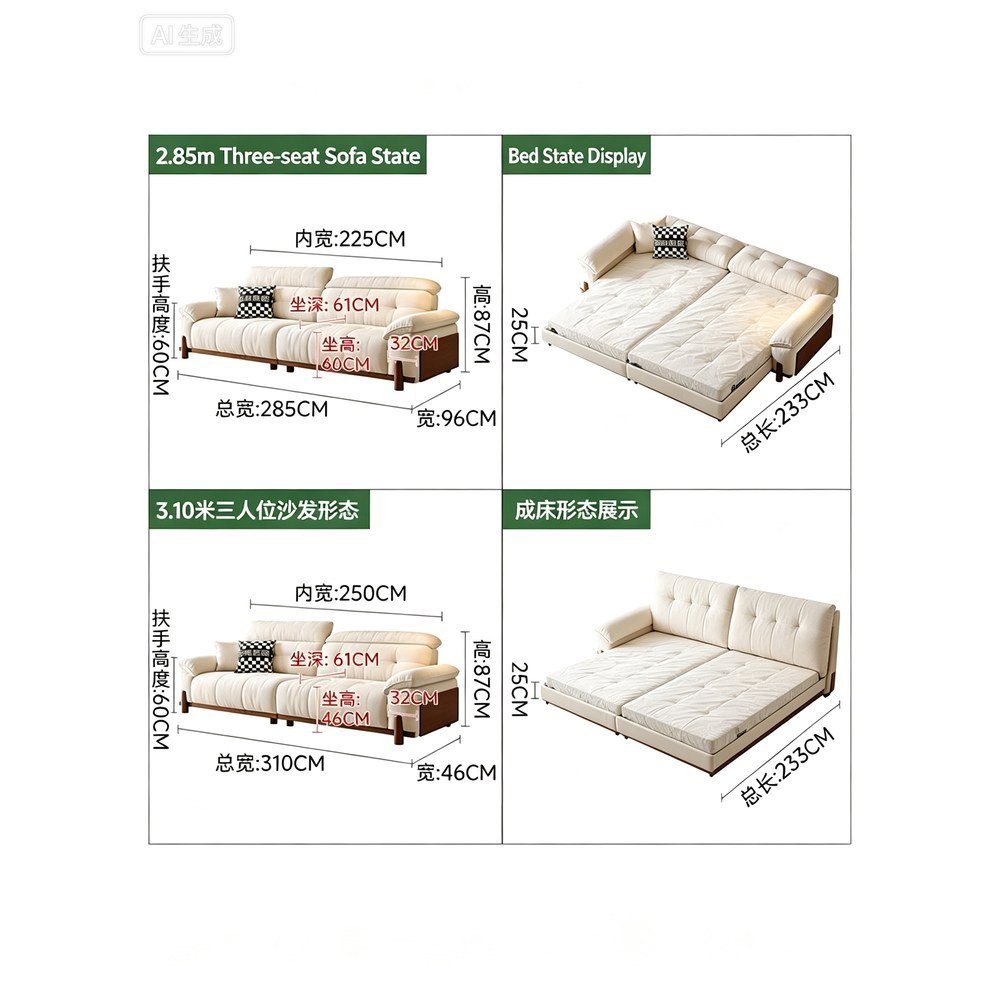 Sofa Bed VZ-1023 — Sofa Beds, wholesale from ALBAHAUS