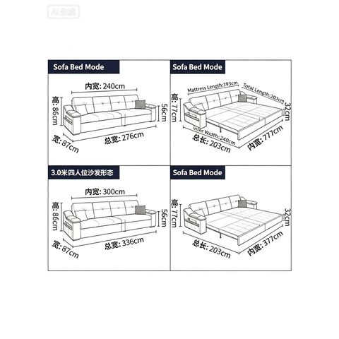 Sofa Bed VZ-1034 — Sofa Beds view 6