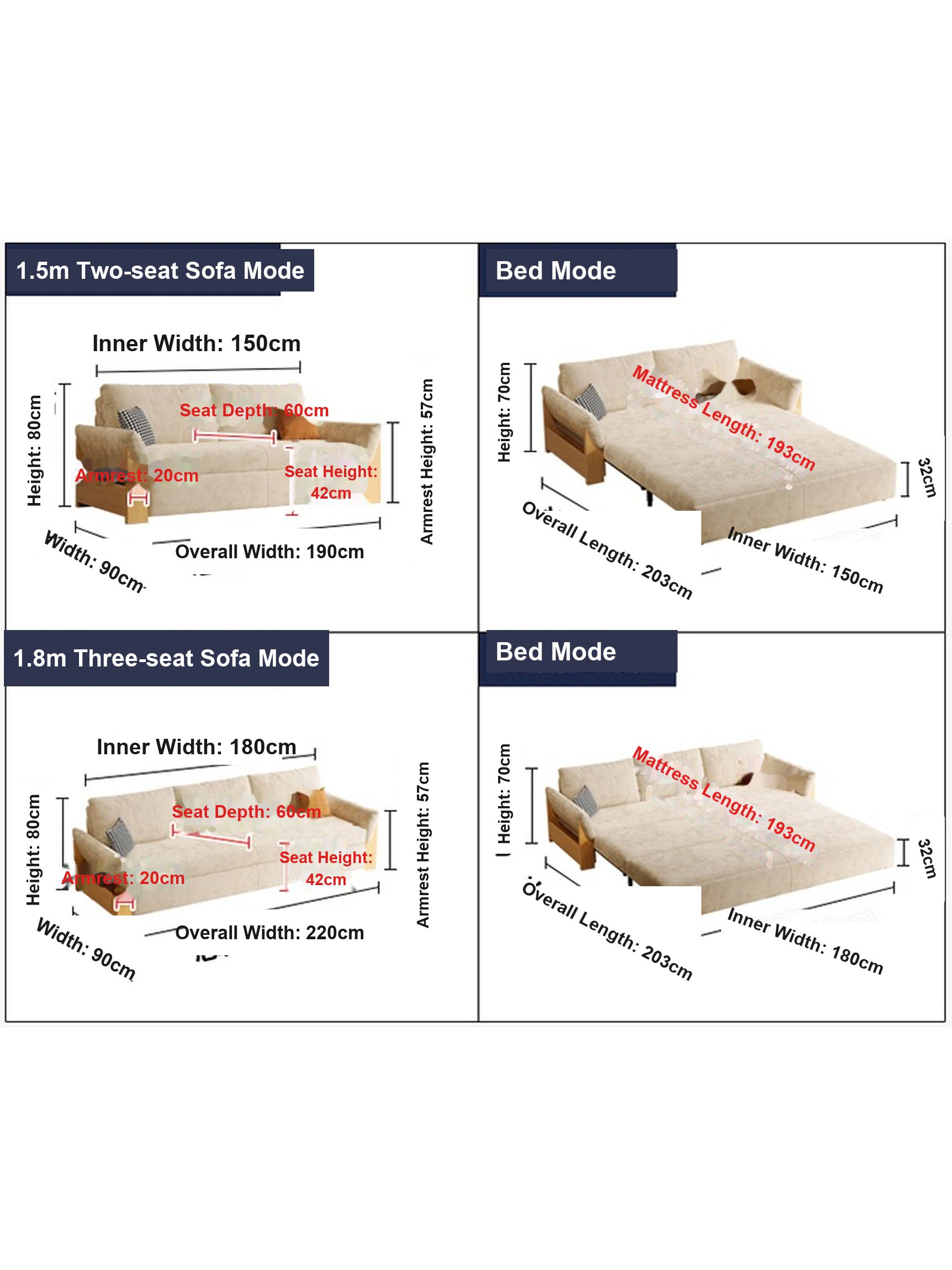 Sofa Bed VZ-1040 — Sofa Beds view 5