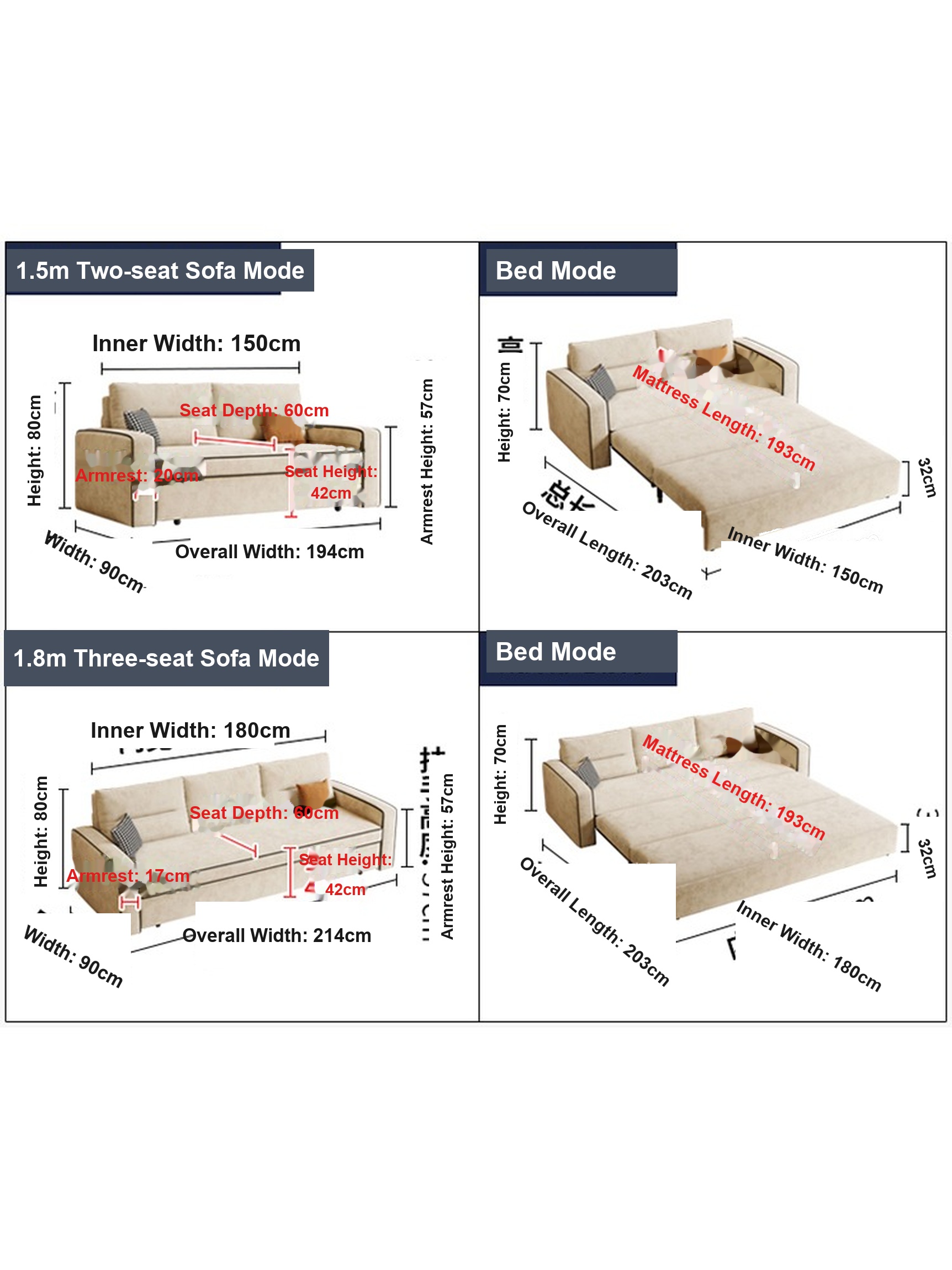 Sofa Bed VZ-1045 — Sofa Beds view 4