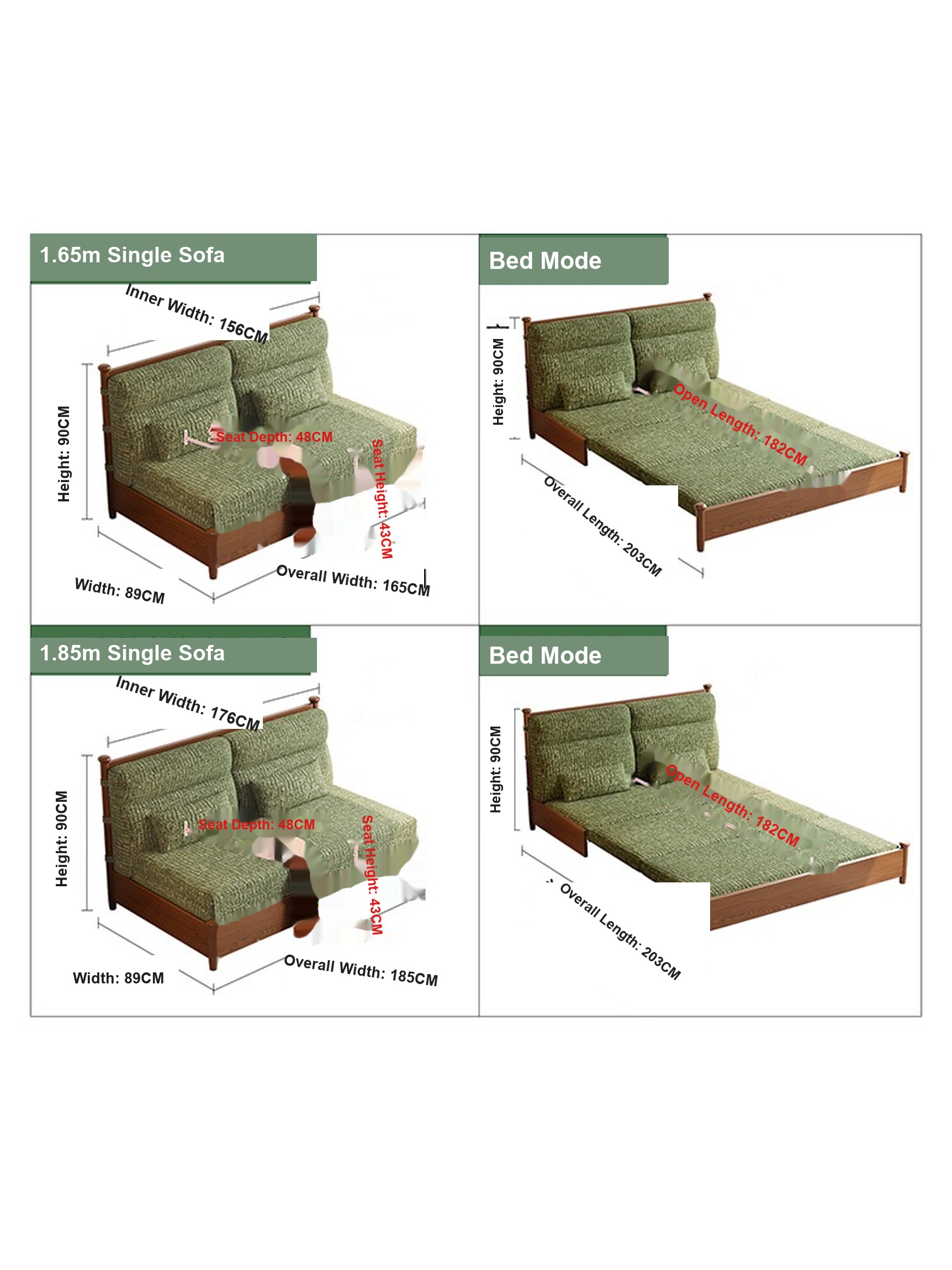 Sofa Bed VZ-1046 — Sofa Beds view 4