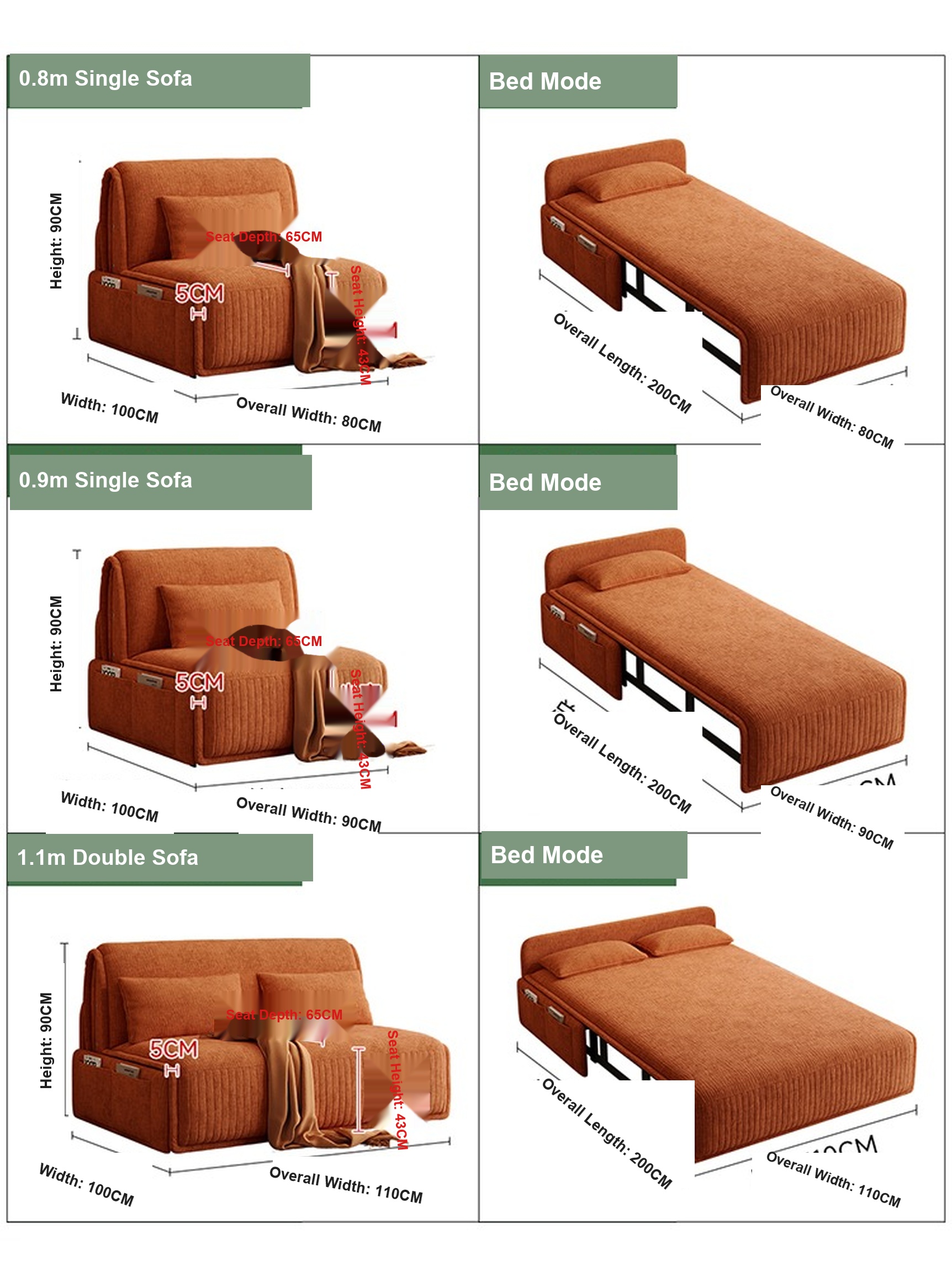 Sofa Bed VZ-1047 — Sofa Beds view 4