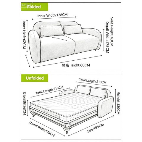 Sofa Bed VZ-1050 — Sofa Beds view 7
