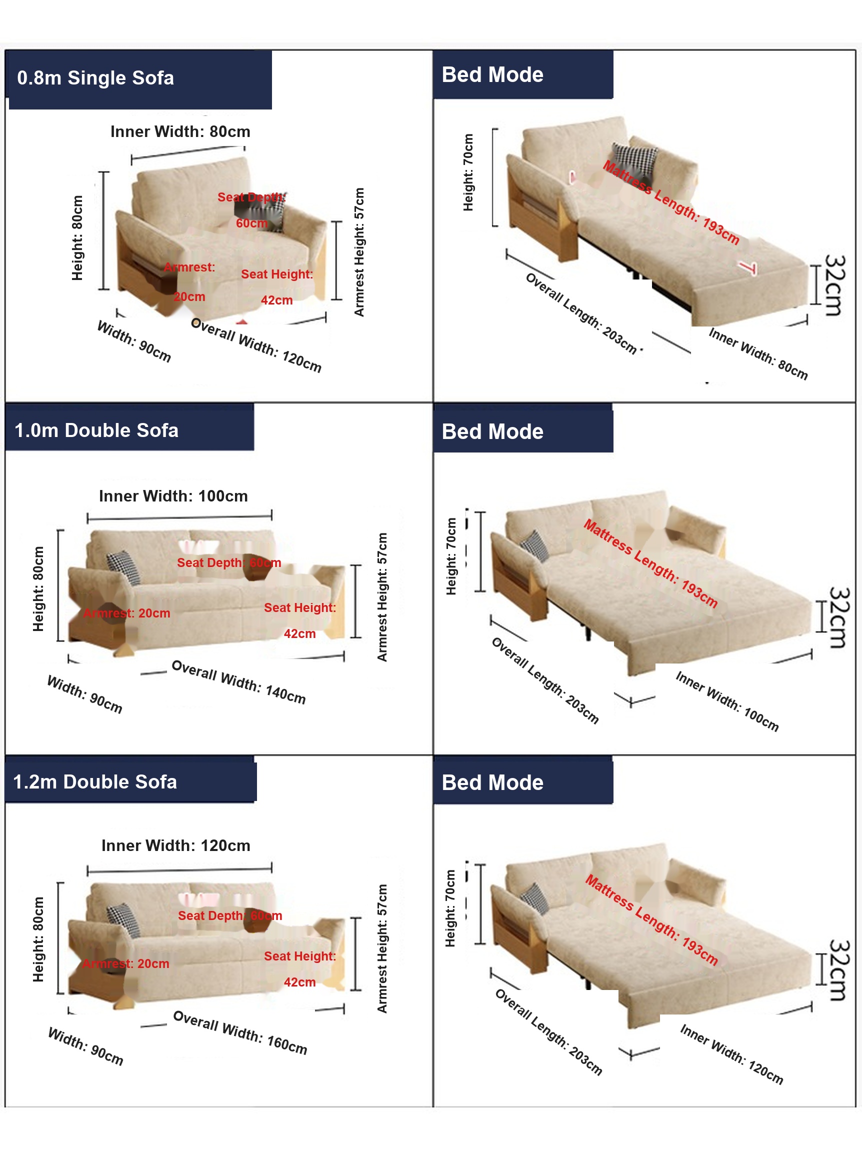 Sofa Bed VZ-1055 — Sofa Beds view 4