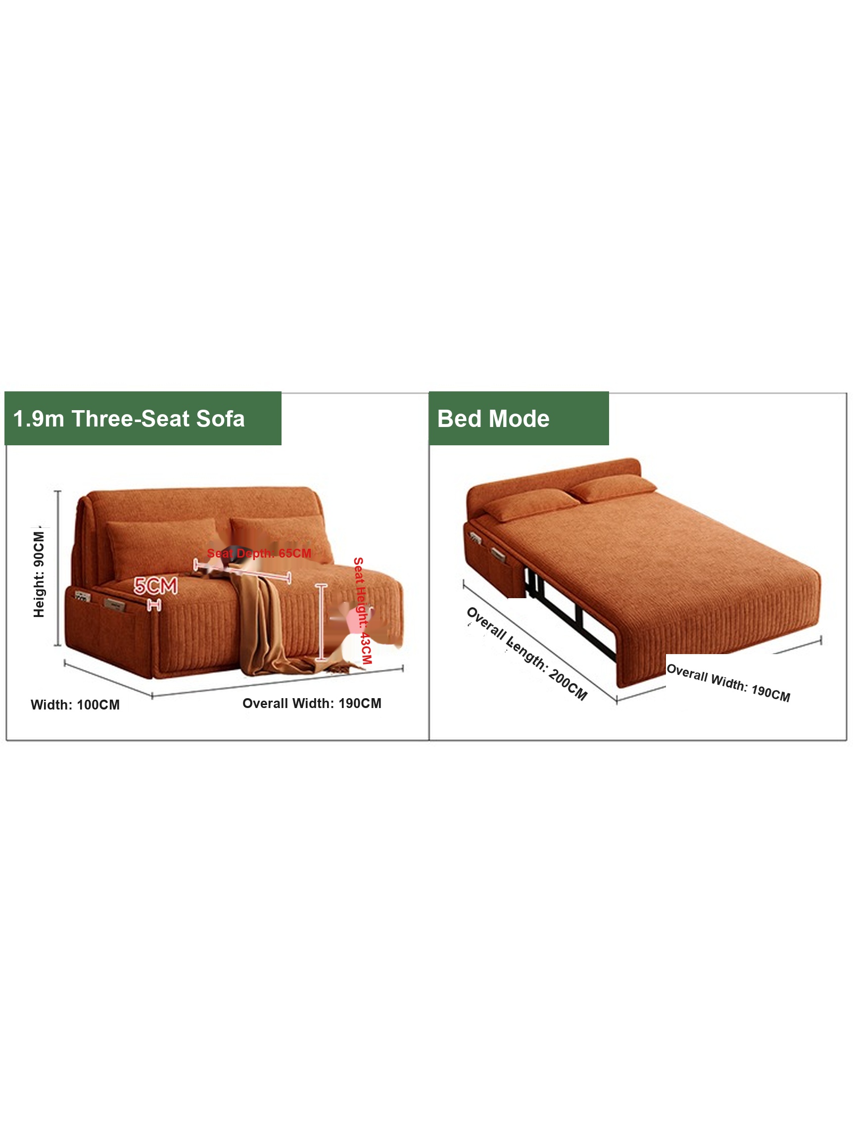 Sofa Bed VZ-1059 — Sofa Beds view 6