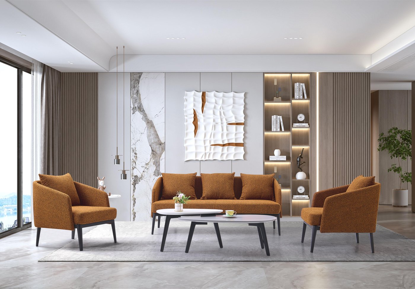 Executive lounge furniture program for hospitality