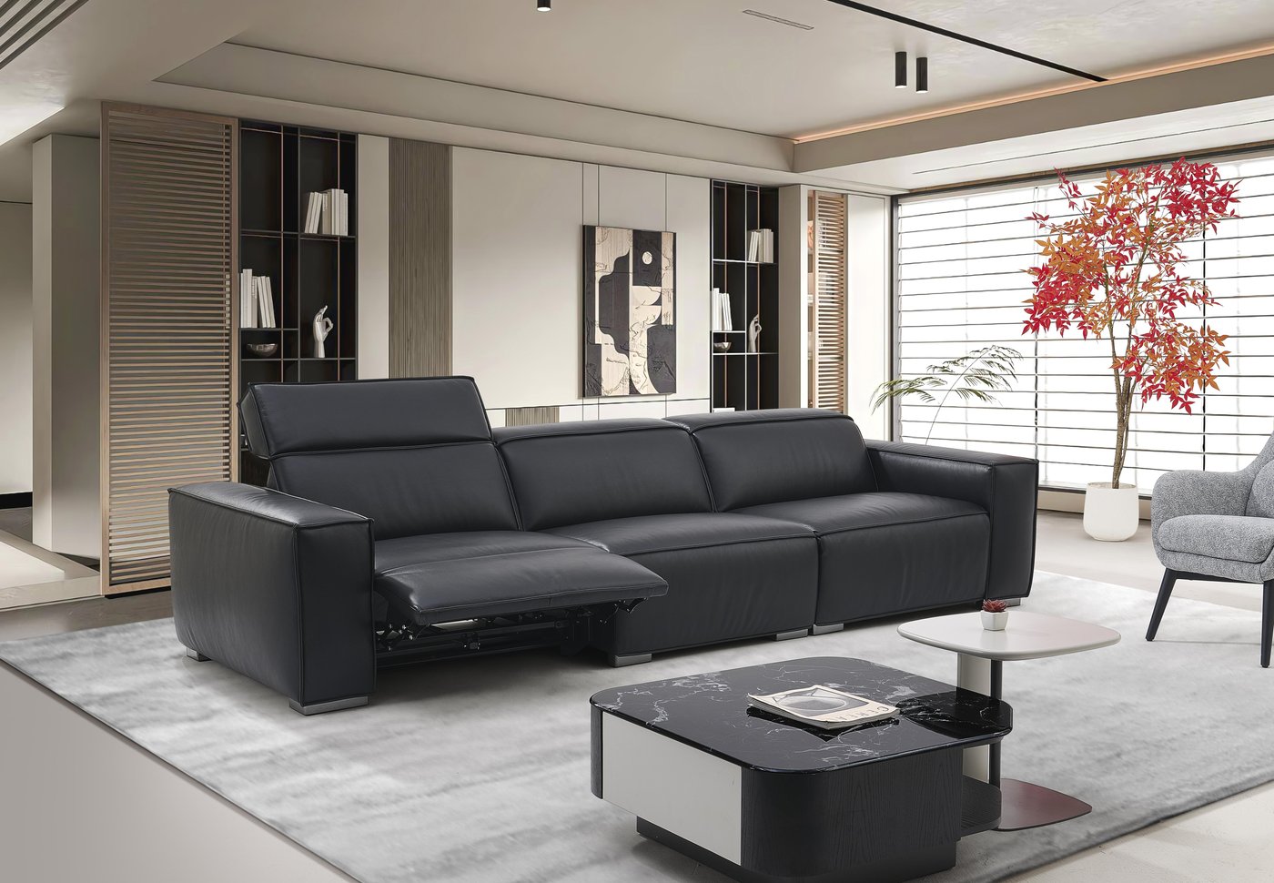 Open-plan office seating programs